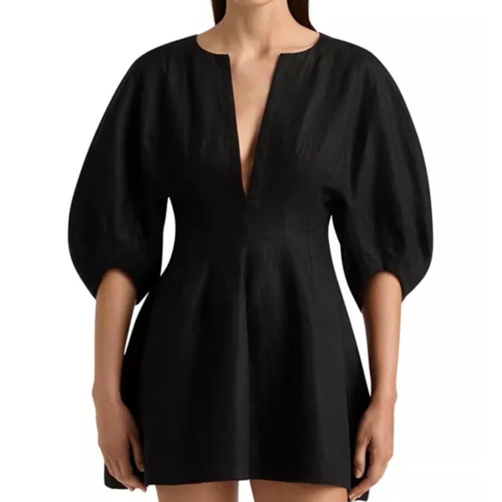 Faithful- Soleil Linen Mini Dress